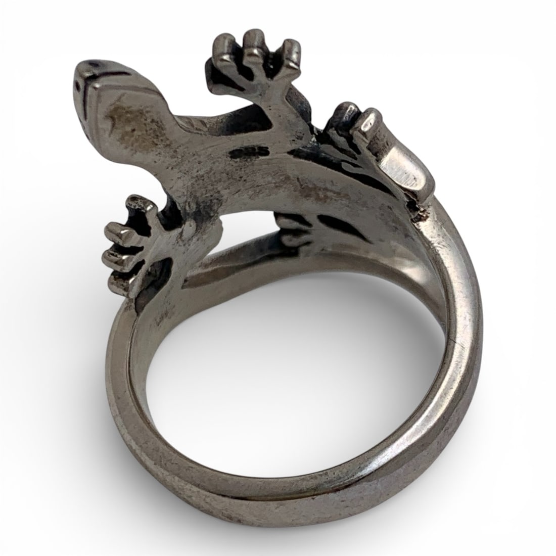 Sterling Silver Lizard Ring - 2