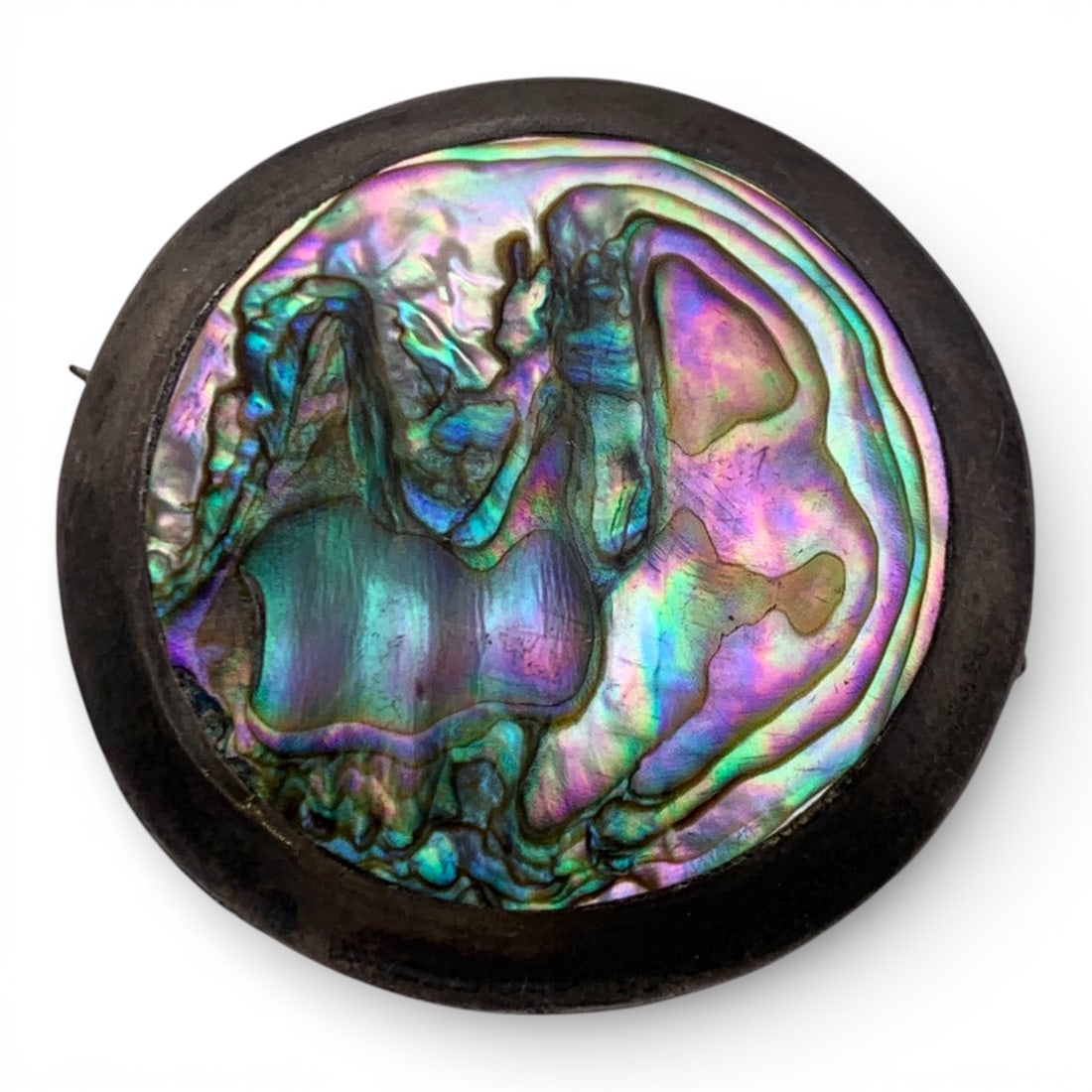 Sterling Silver & Abalone Pin (1 of 3)