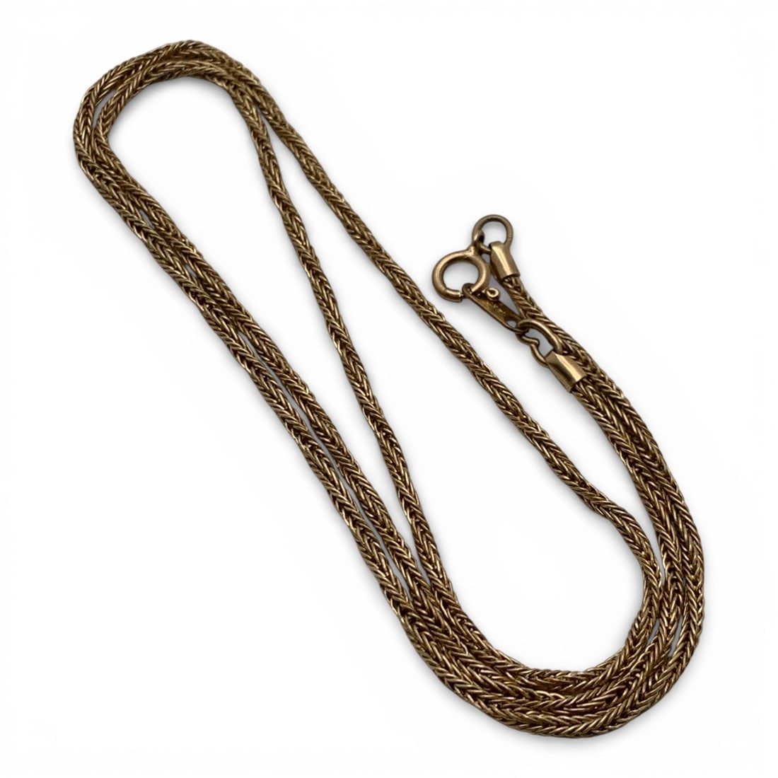 14k Yellow Gold Necklace: Marked 14k - 18" Long - 3.4 DwtGemstones Tested With Presidium Gem Tester Il - Berners Does Not Guarantee Authenticity Of Gemstones