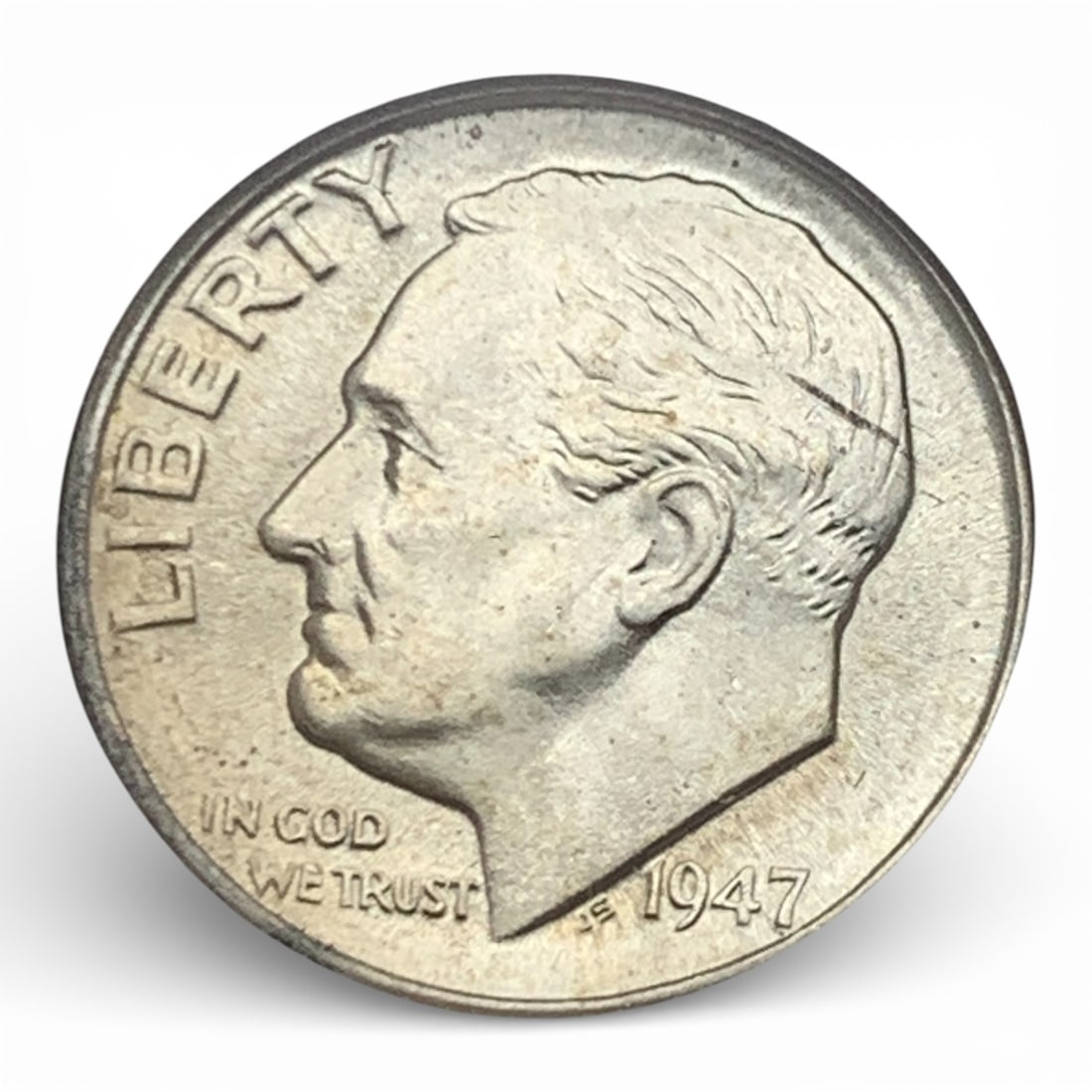 1947 D Roosevelt Silver Dime - 2