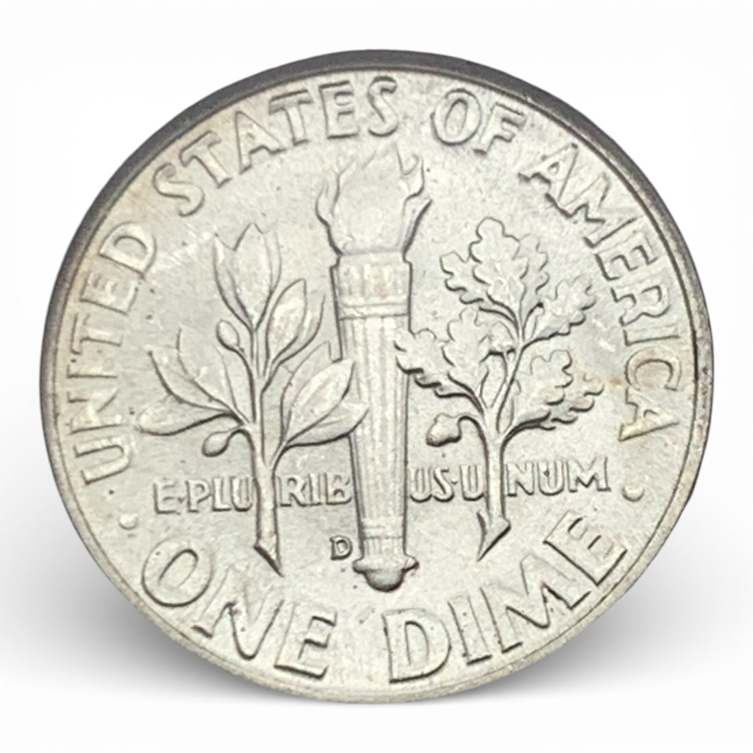1947 D Roosevelt Silver Dime - 3
