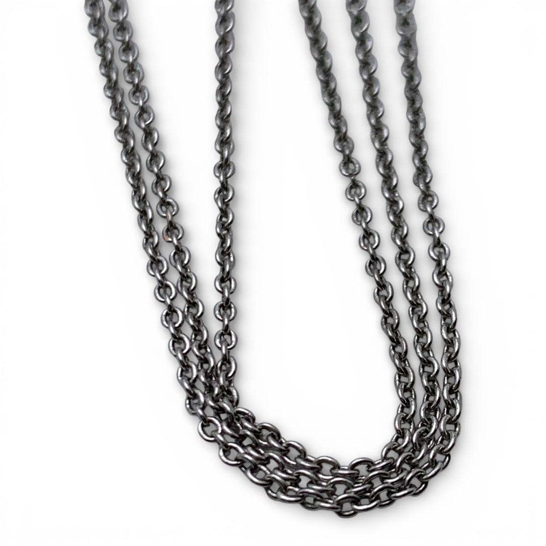 Silver Chain Necklace - 2