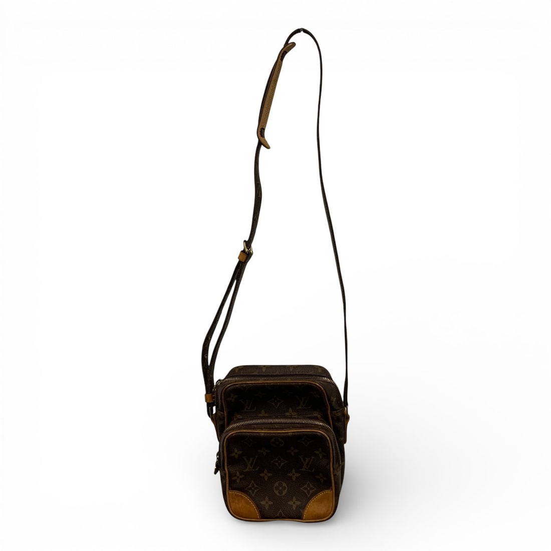 Vintage Louis Vuitton Monogram Shoulder Bag: Marked Louis Vuitton. Paris. Made In France. Numbered On Inside: T H 00708" X 6.5". Vintage Bag, Shows Some Wear, See Photos.