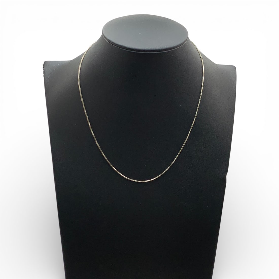 Sterling Silver Box Chain Necklace - 3
