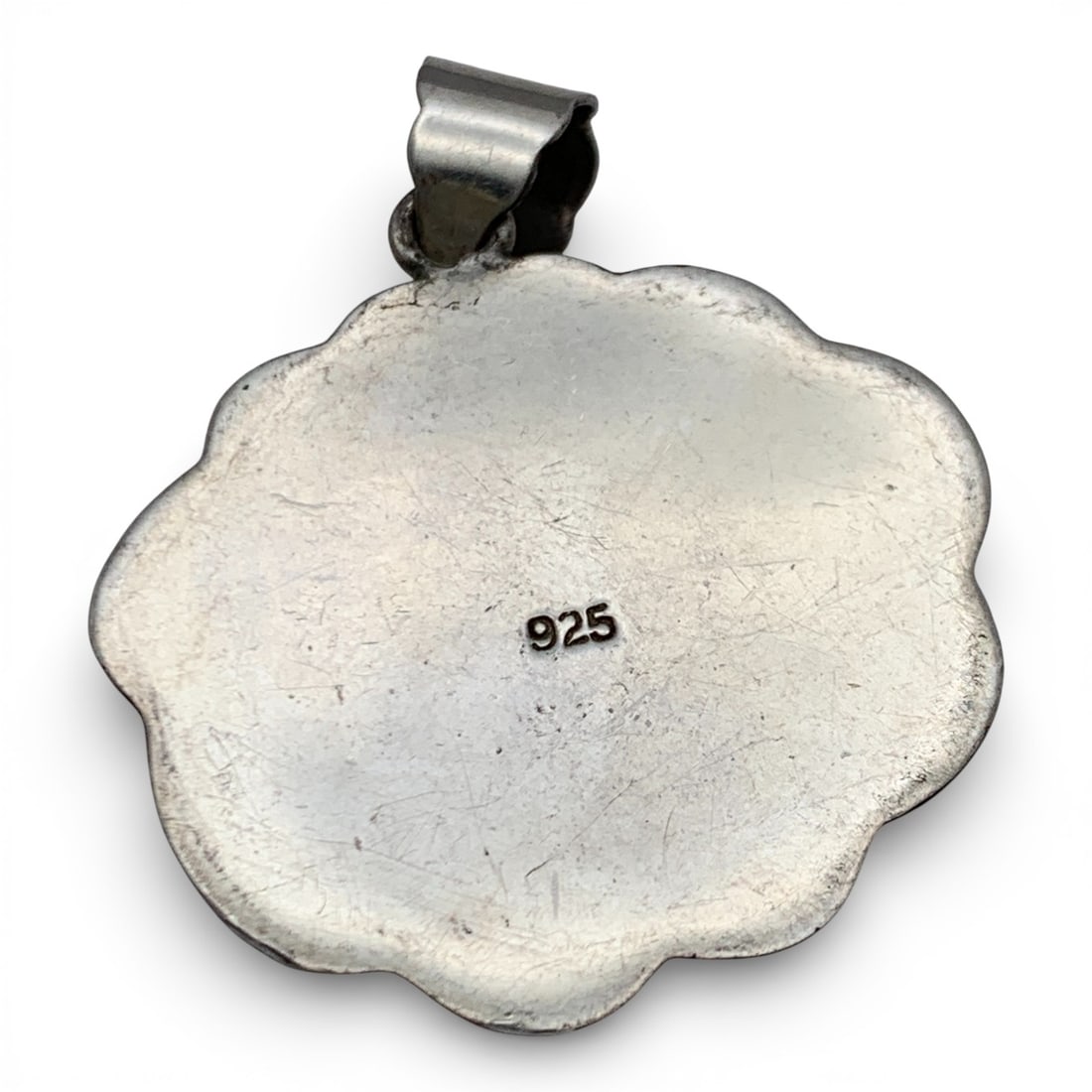 Sterling Silver Pumpkin Pendant - 3