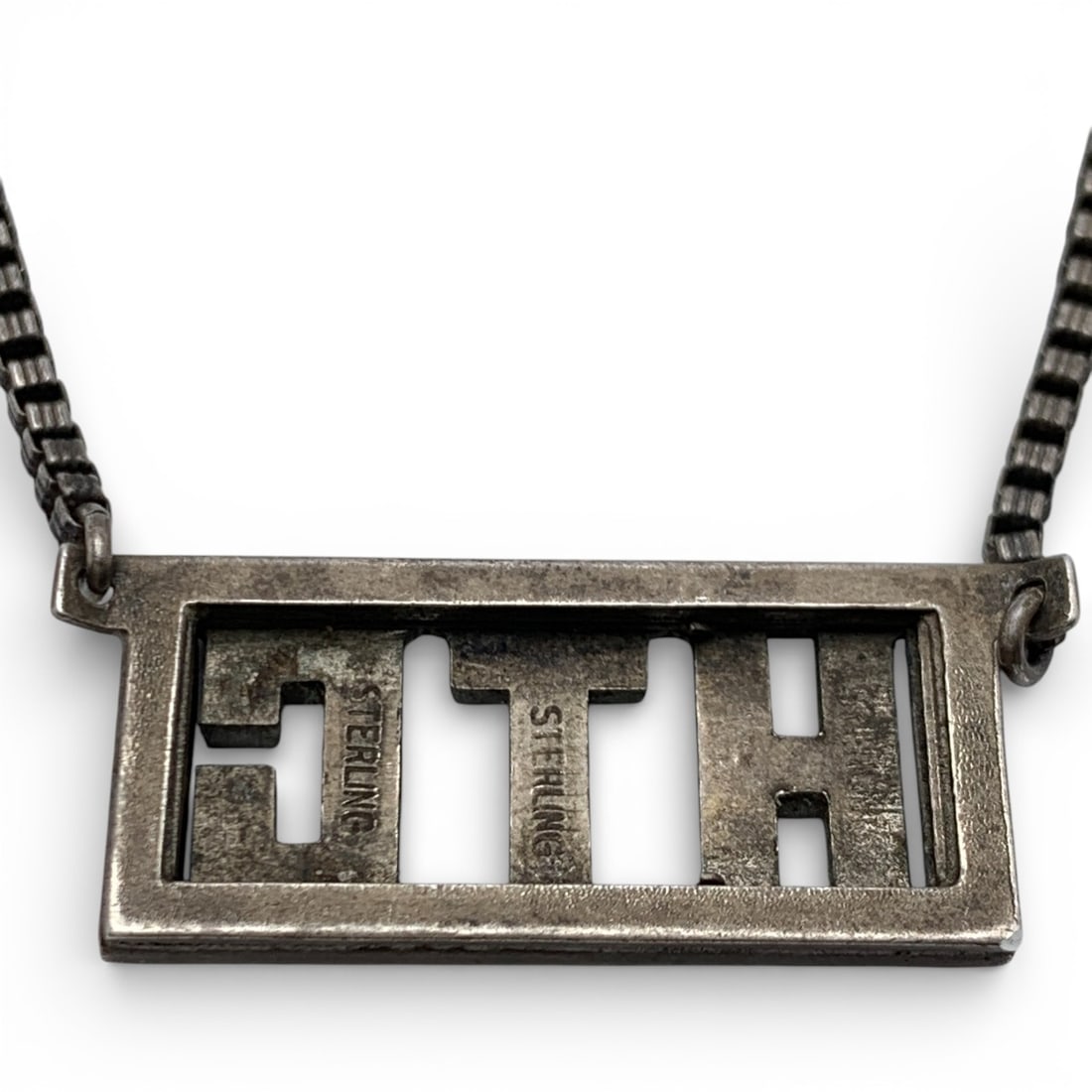 Swank Sterling Silver Clip - 3