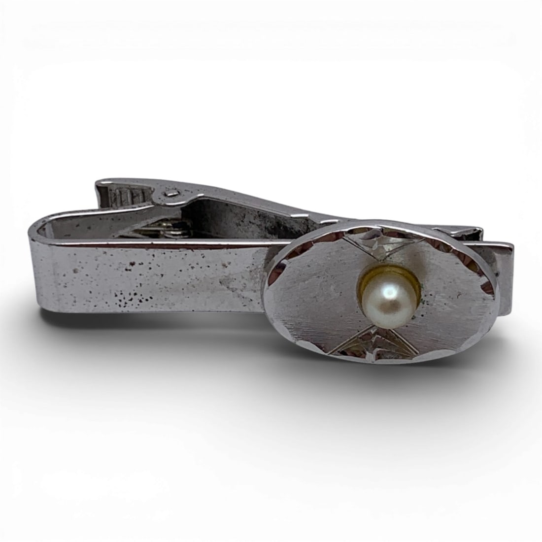 Sterling Silver Tie Bar: Marked Sterling - 1 5/8" Long - 9.4 Grams