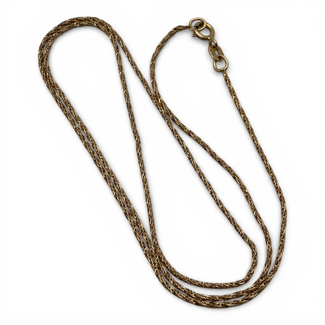 14k Yellow Gold Necklace: Marked 14k - 20" Long - 2.2 DwtGemstones Tested With Presidium Gem Tester Il - Berners Does Not Guarantee Authenticity Of Gemstones