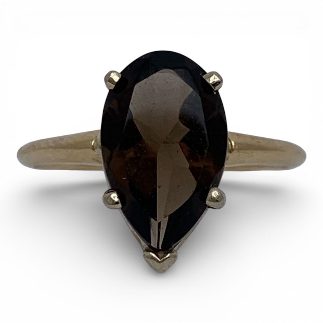 14k Yellow Gold & Brown Spinel Ring (1 of 6)