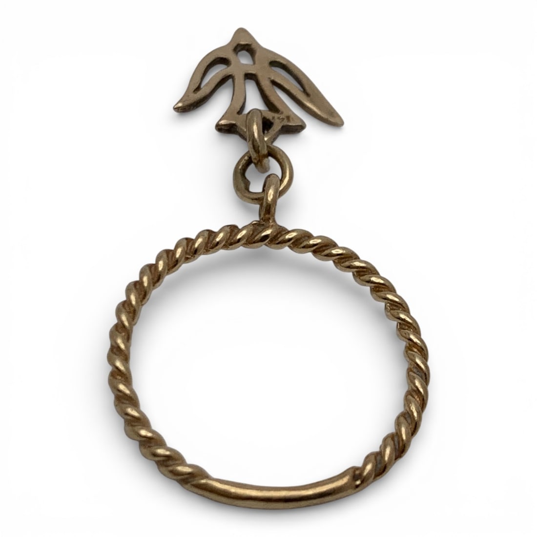 14k Yellow Gold Charm Ring - 2