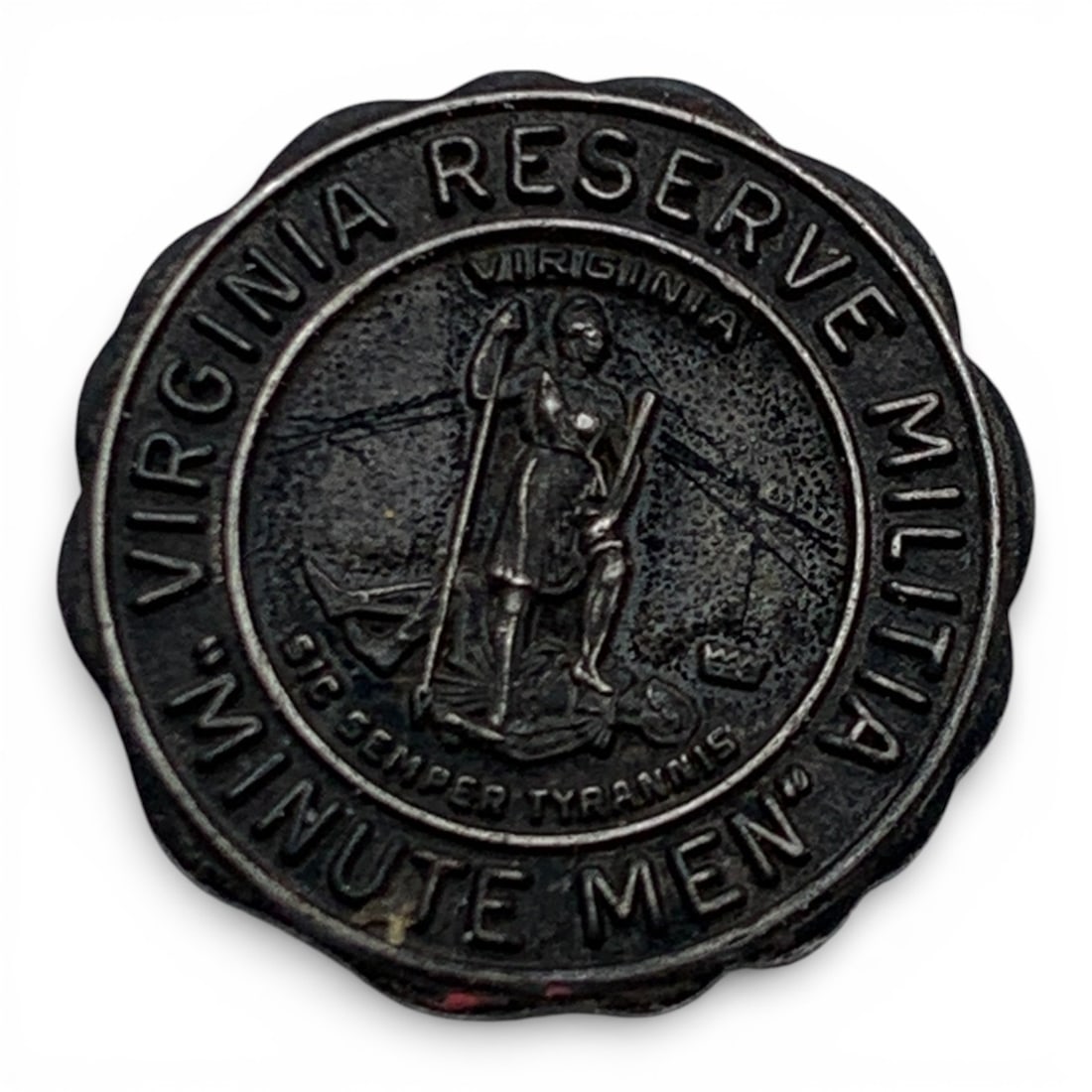 Sterling Silver Minute Men Pin (1 of 3)