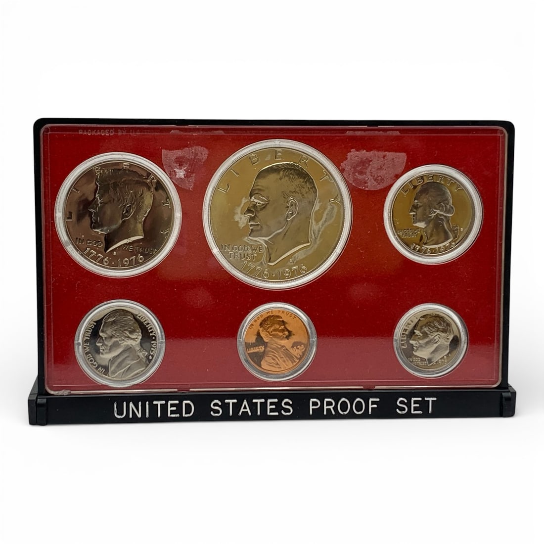 1975 U. S. Proof Set W/ Eisenhower Dollar: See Photos