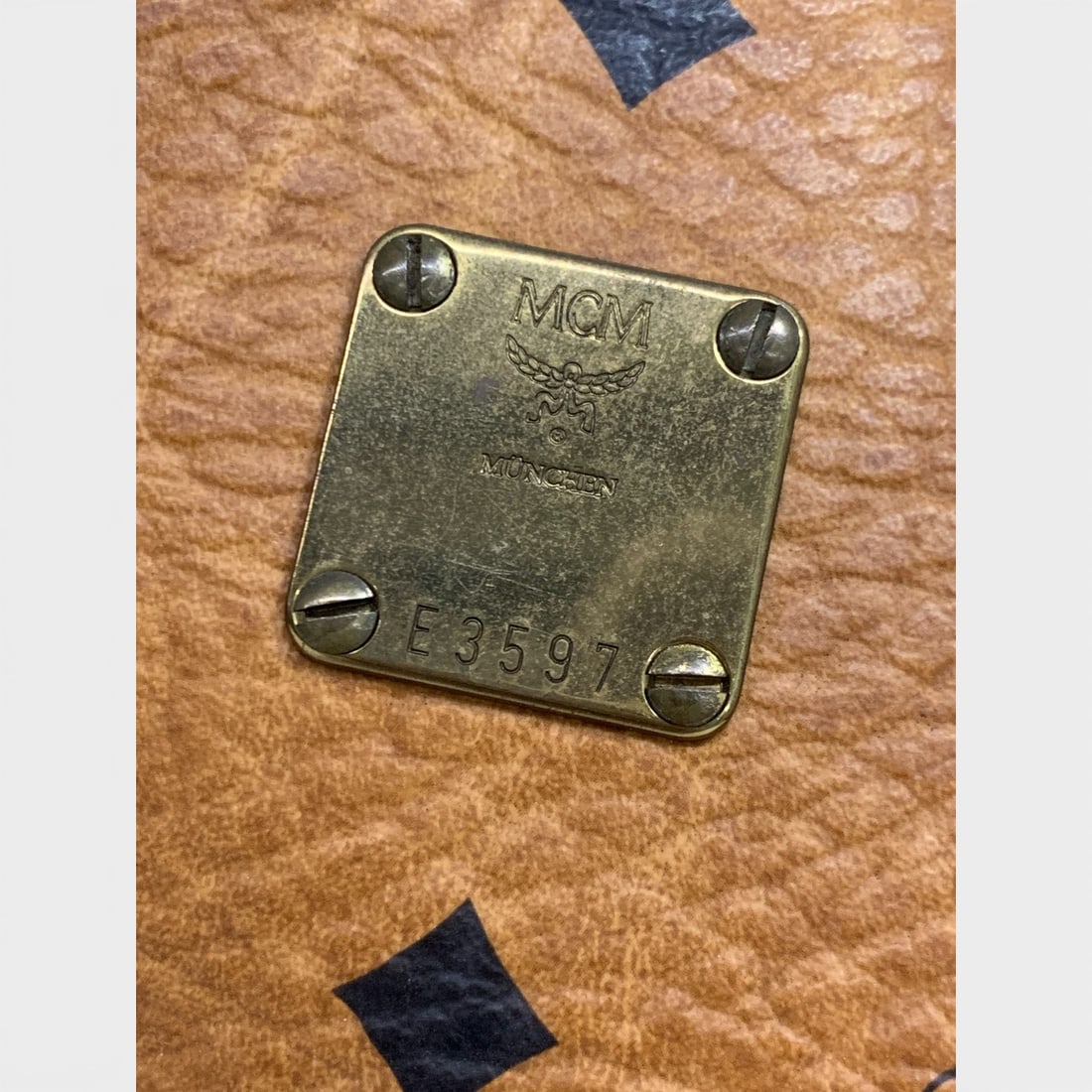 Mcm M?nchen Brown Leather Bag - 3