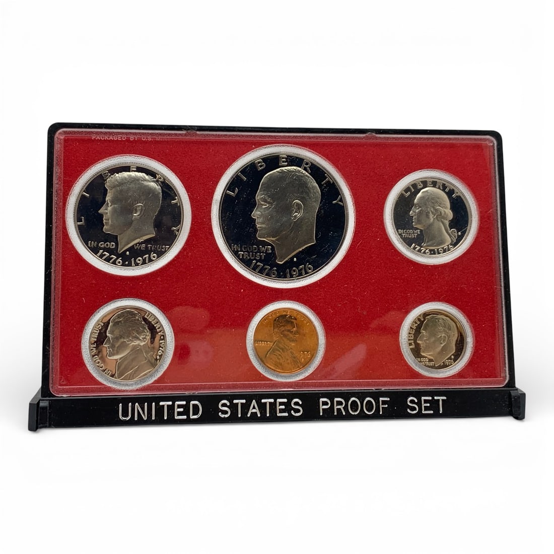 1976 U. S. Proof Set W/ Eisenhower Dollar: See Photos