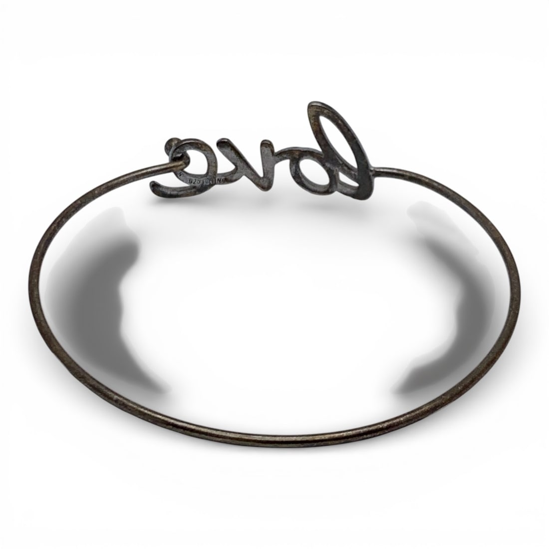 Sterling Silver " Love " Bracelet - 2