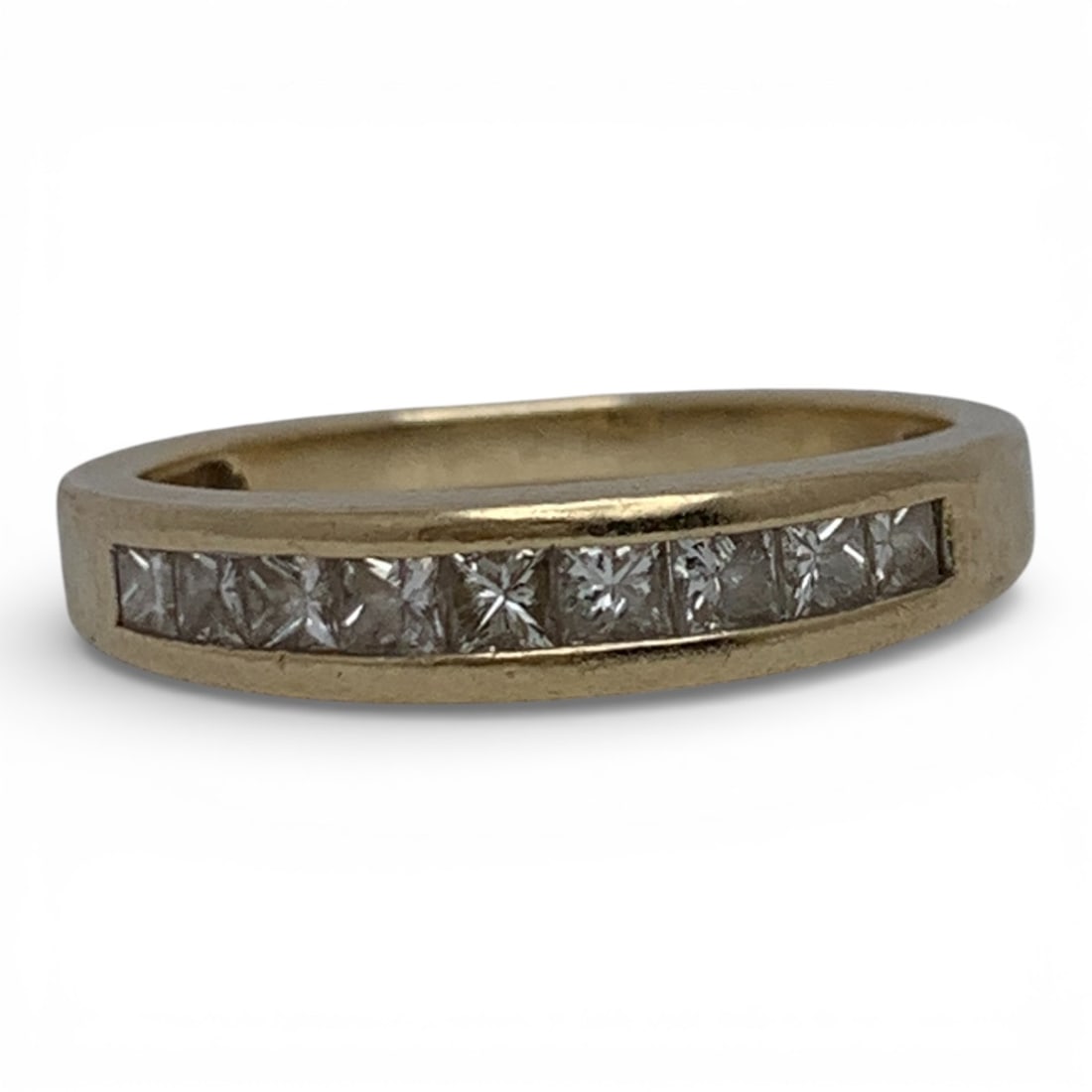 14k Yellow Gold & Diamond Ring: Marked 14k - Size 7 - 1.9 DwtGemstones Tested With Presidium Gem Tester Il - Berners Does Not Guarantee Authenticity Of Gemstones