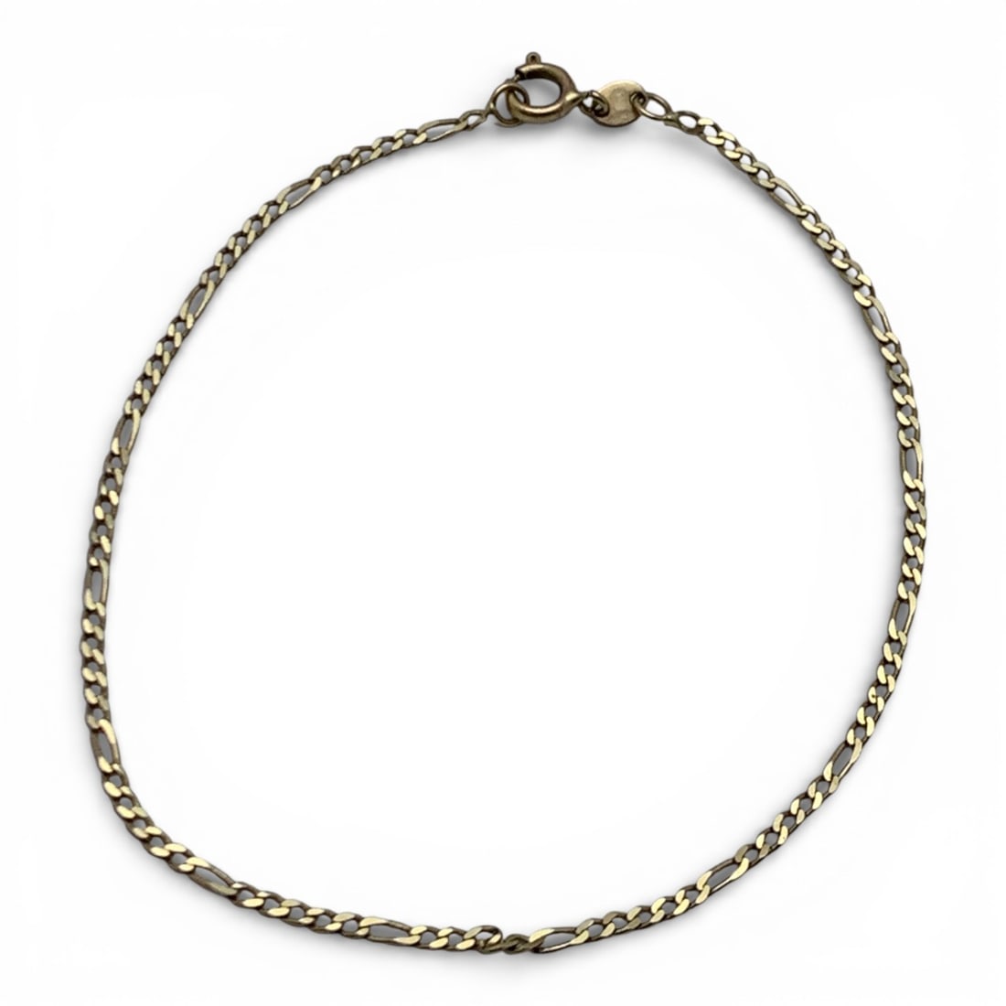 14k Yellow Gold Bracelet: Marked 14k - 8" Long - 1.0 DwtGemstones Tested With Presidium Gem Tester Il - Berners Does Not Guarantee Authenticity Of Gemstones