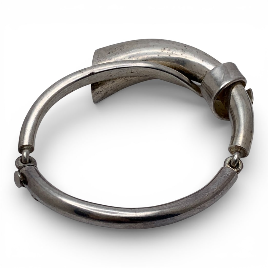 Silver Hinge Bracelet - 2