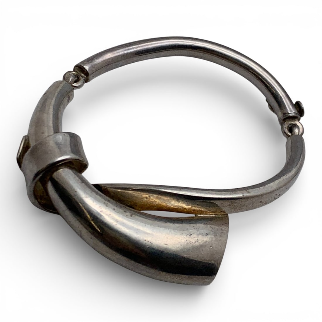 Silver Hinge Bracelet - 4