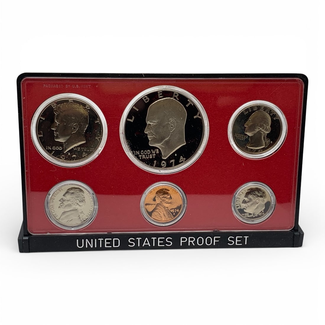 1974 United States Proof Set W/ Eisenhower Dollar: See Photos