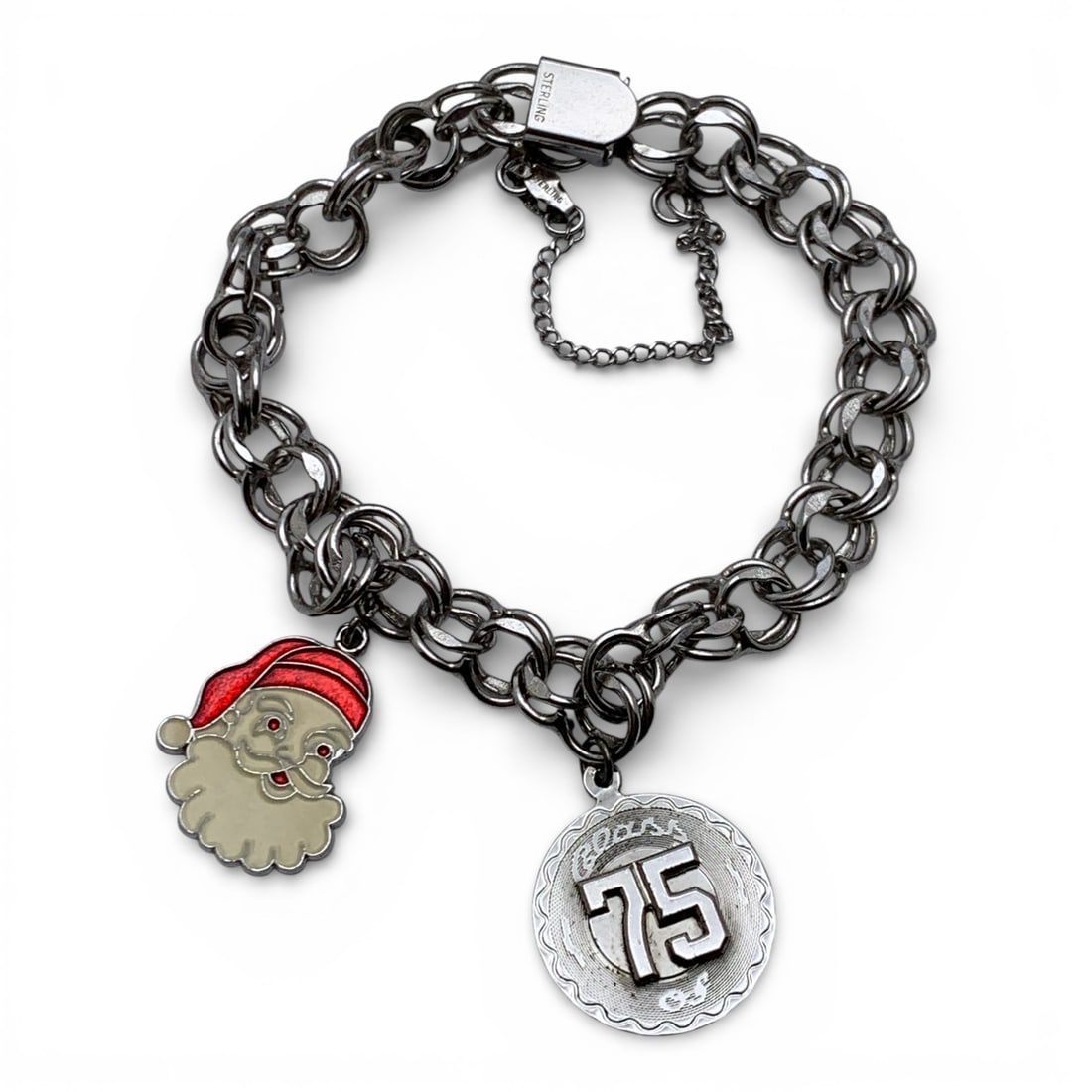Sterling Silver Charm Bracelet (1 of 3)
