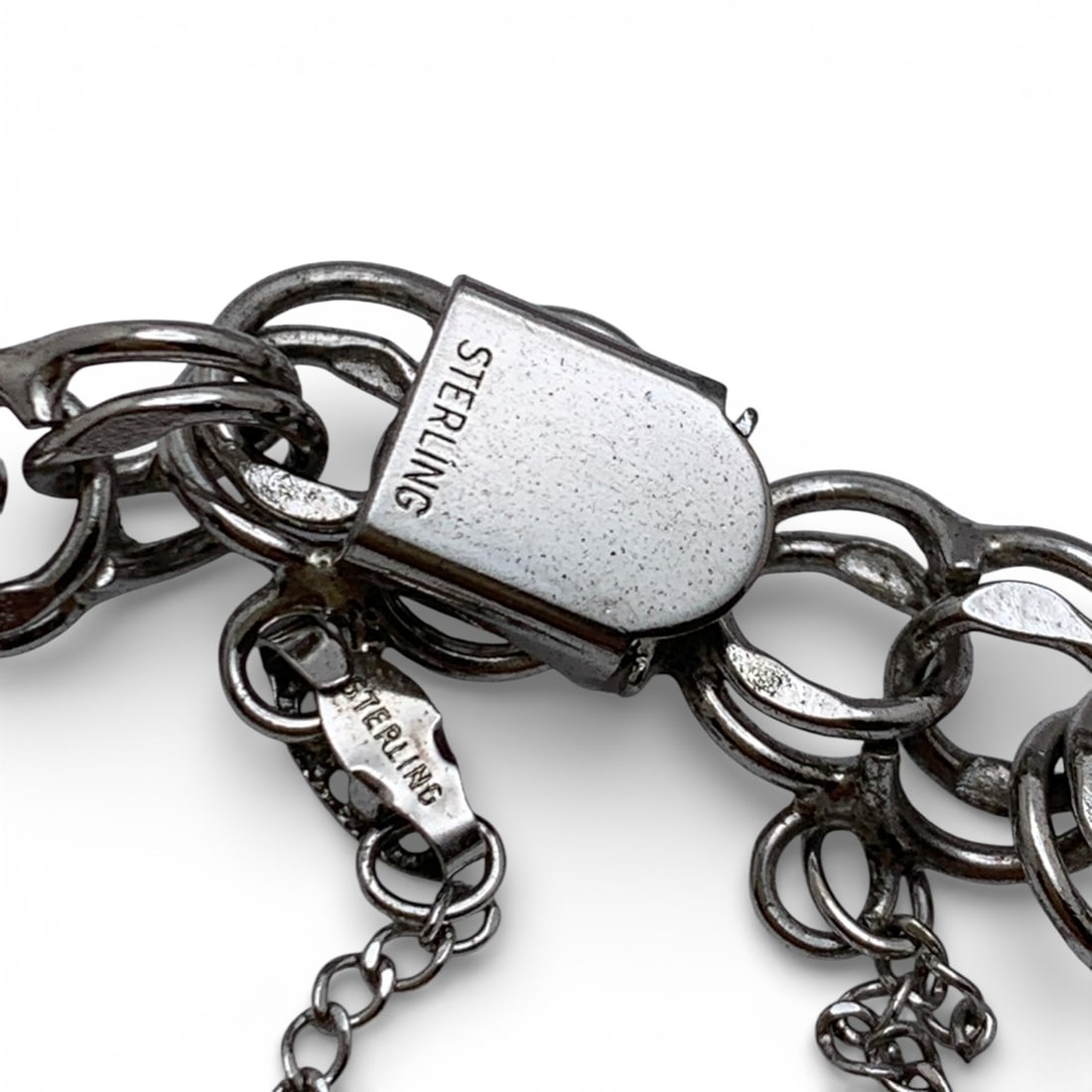 Sterling Silver Charm Bracelet - 2