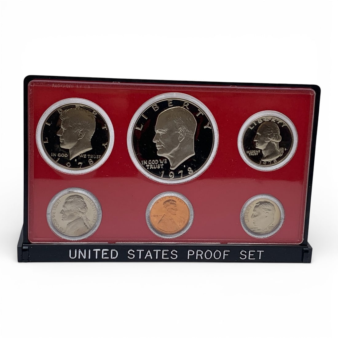 1978 United States Proof Set: Includes Last Eisenhower Dollar Of Series - See Photos
