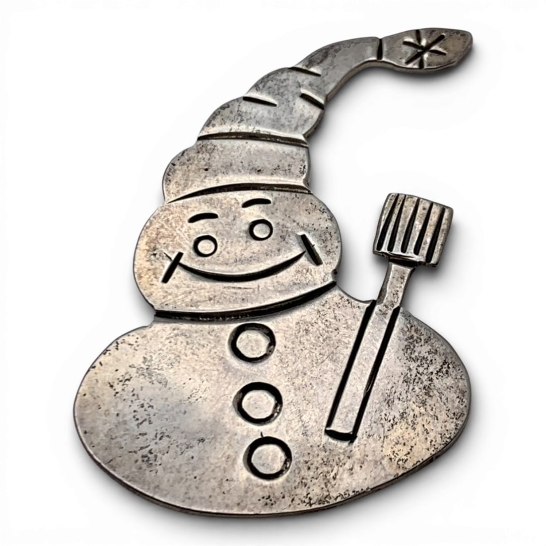 Mexico Sterling Silver Pin: Marked 925 - 2 1/8" Long - 13.1 Grams