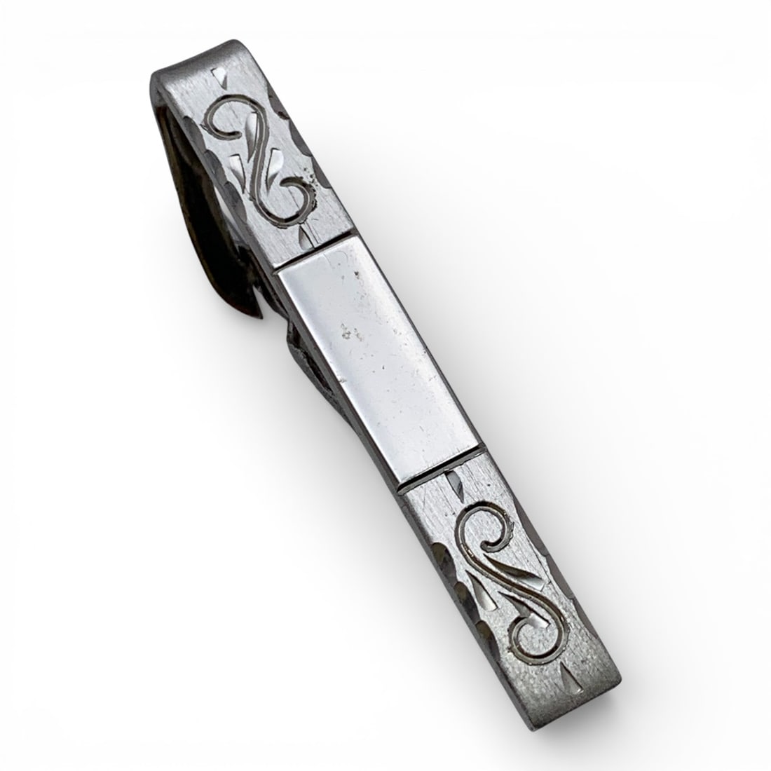 Sterling Silver Tie Bar: Marked Sterling - 1 5/8" Long - 4.4 Grams