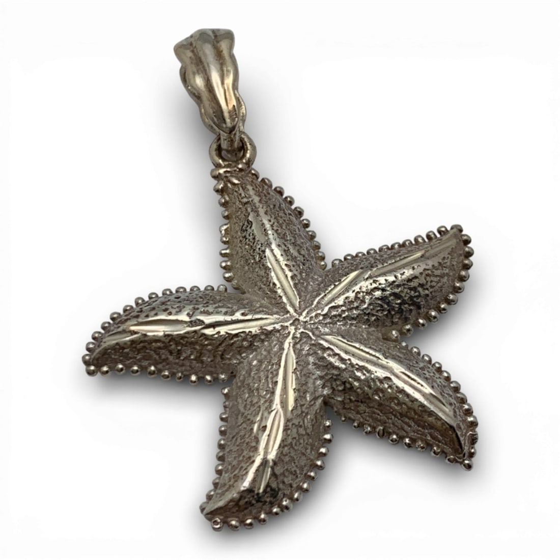 Sterling Silver Starfish Pendant (1 of 3)