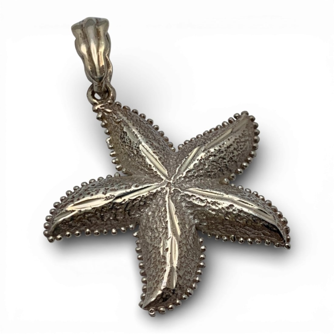 Sterling Silver Starfish Pendant - 3
