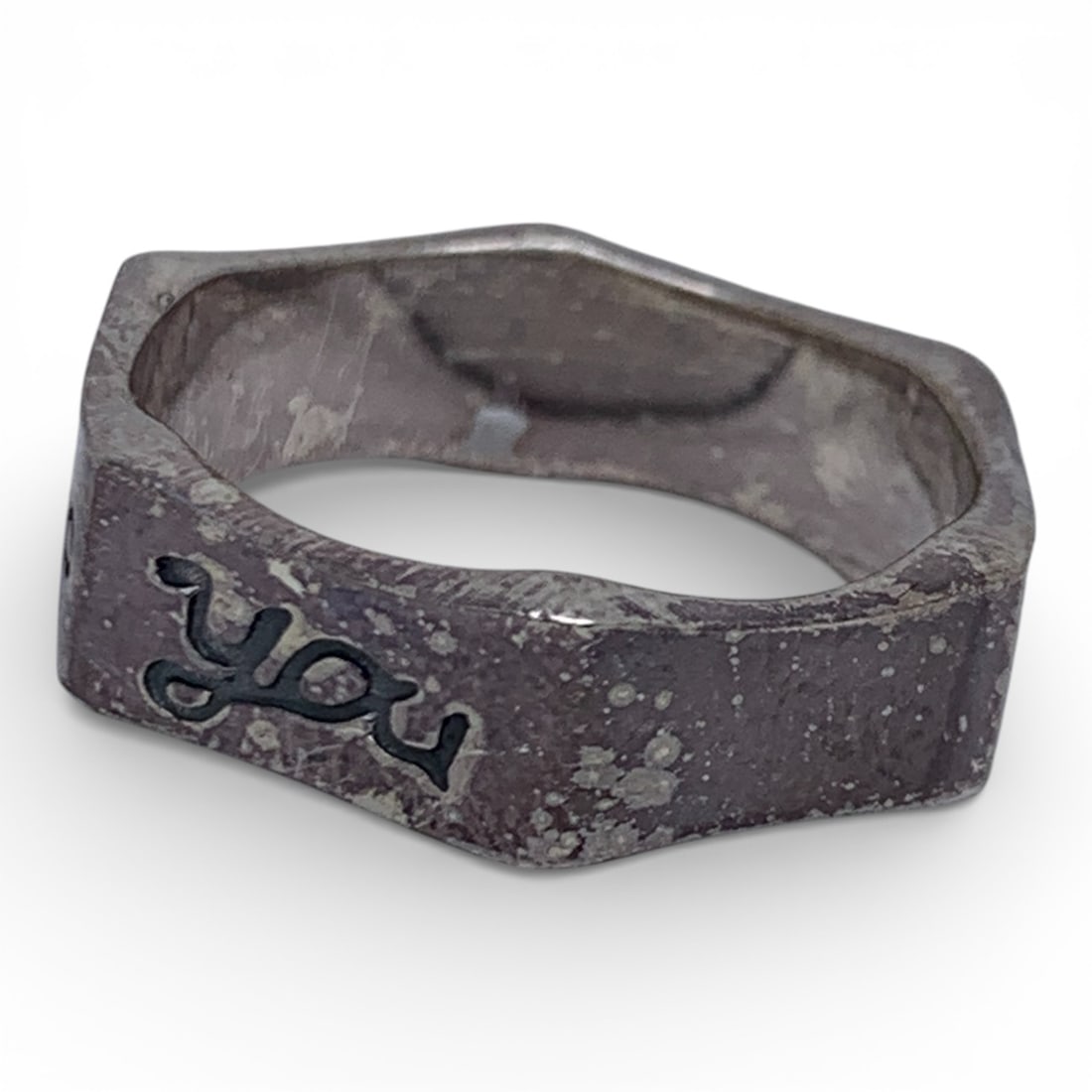 Sterling Silver Love Ring - 3