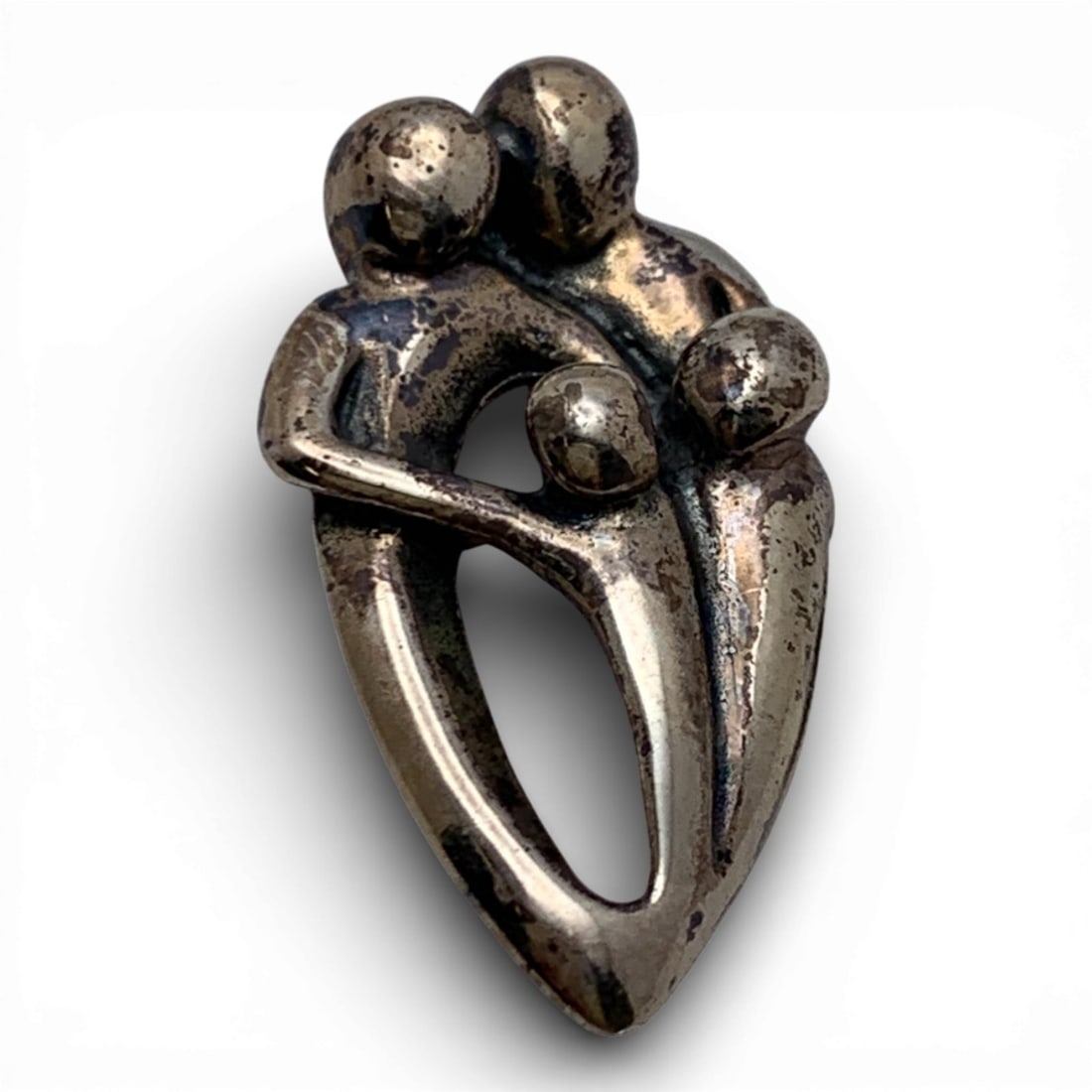 Sterling Silver Figural Pendant - 3