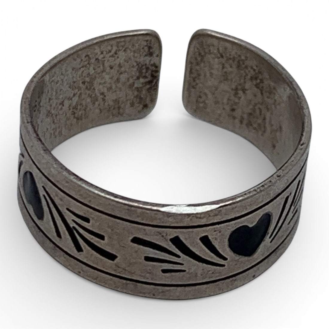 Sterling Silver Heart Ring - 3