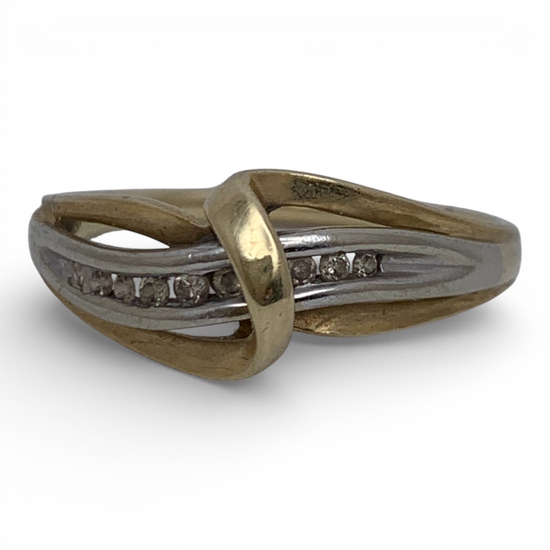 10k Yellow Gold & Diamond Ring: Marked 10k - Size 10 - 1.6 DwtGemstones Tested With Presidium Gem Tester Il - Berners Does Not Guarantee Authenticity Of Gemstones