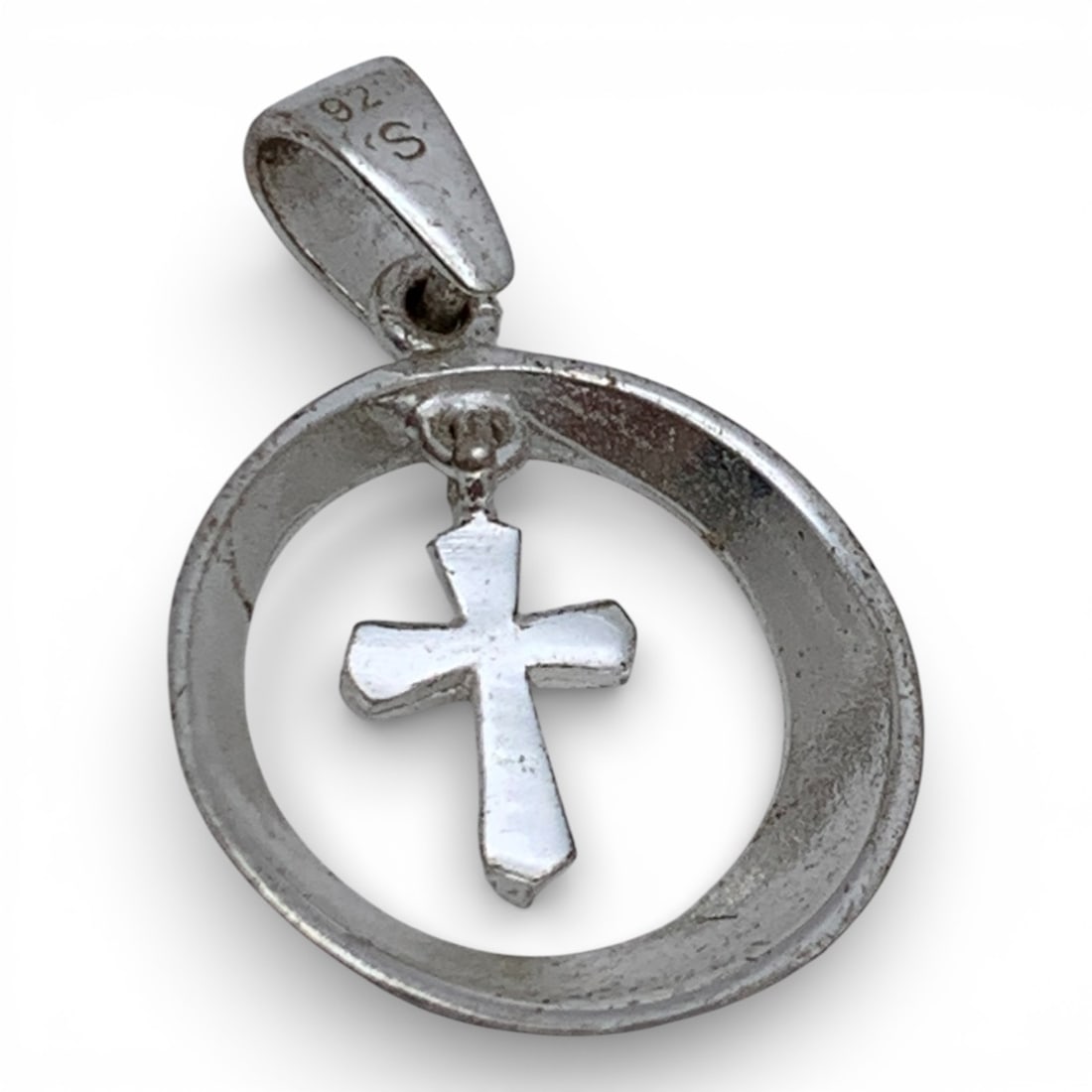 Sterling Silver Cross Pendant - 2