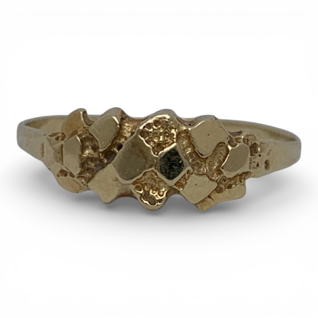 14k Yellow Gold Ring: Marked 14k - Size 6.25 - 0.7 DwtGemstones Tested With Presidium Gem Tester Il - Berners Does Not Guarantee Authenticity Of Gemstones