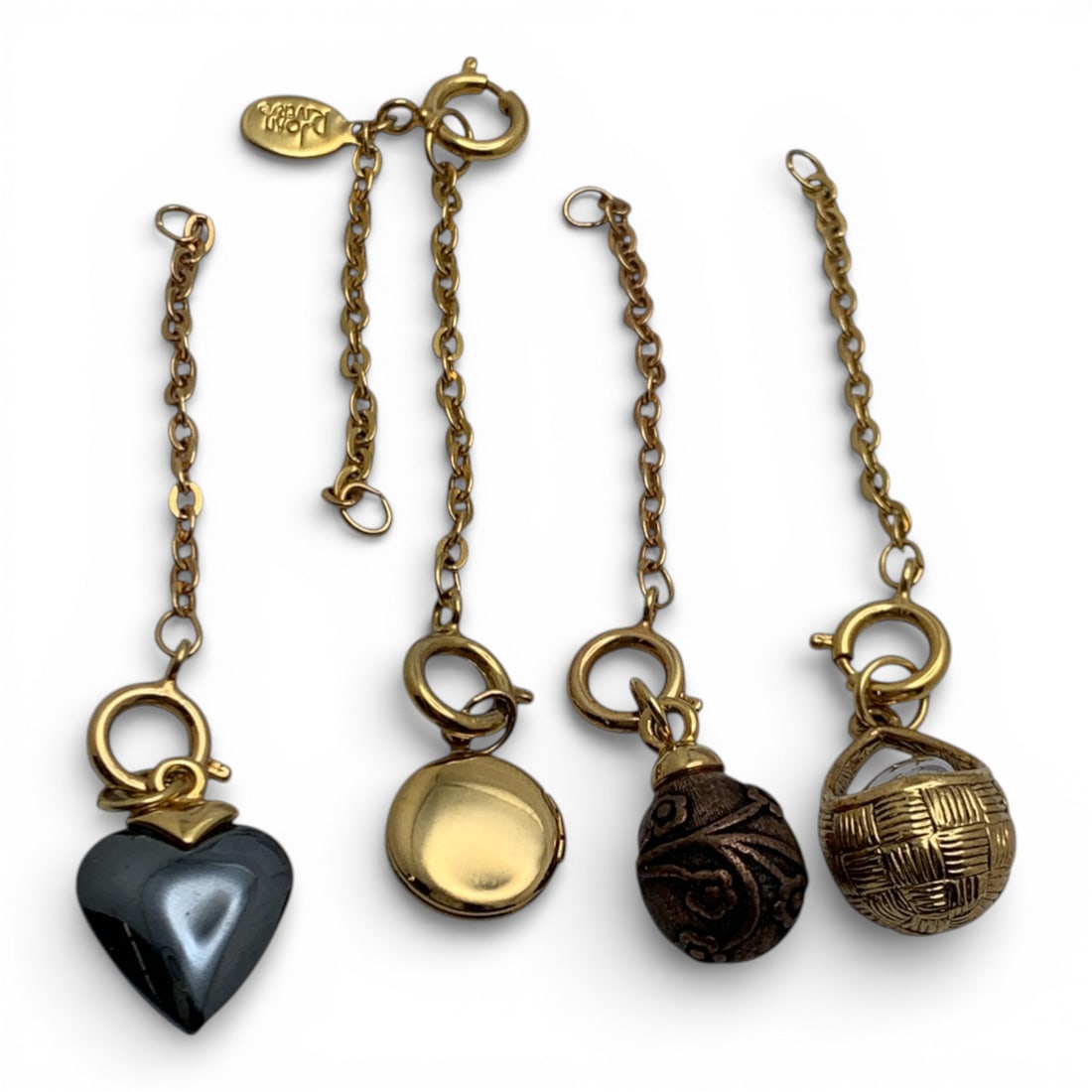 Group Of 4 Costume Fashion Charms: See Photos