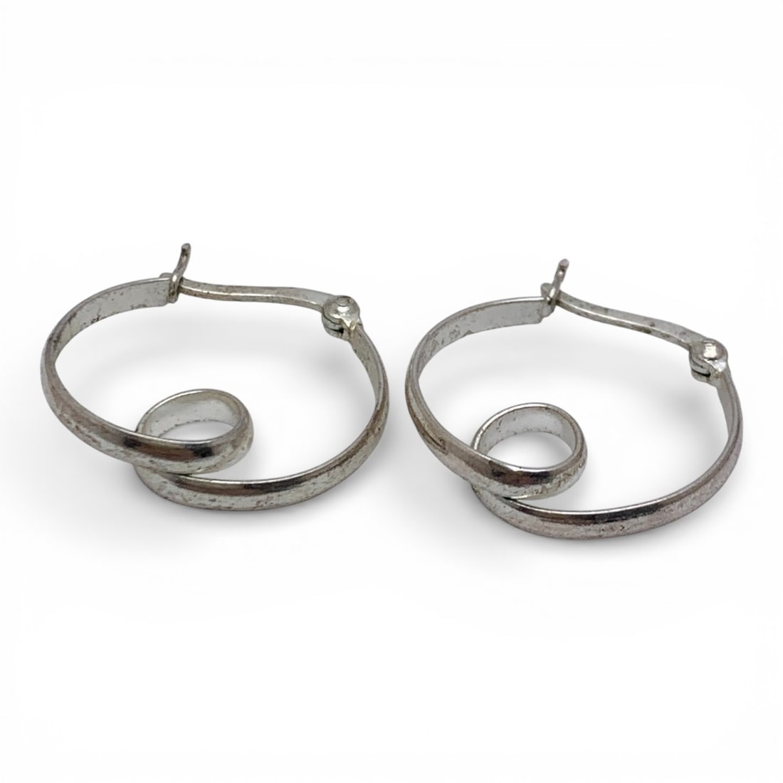 Pair Of Sterling Silver Earrings (1 of 4)