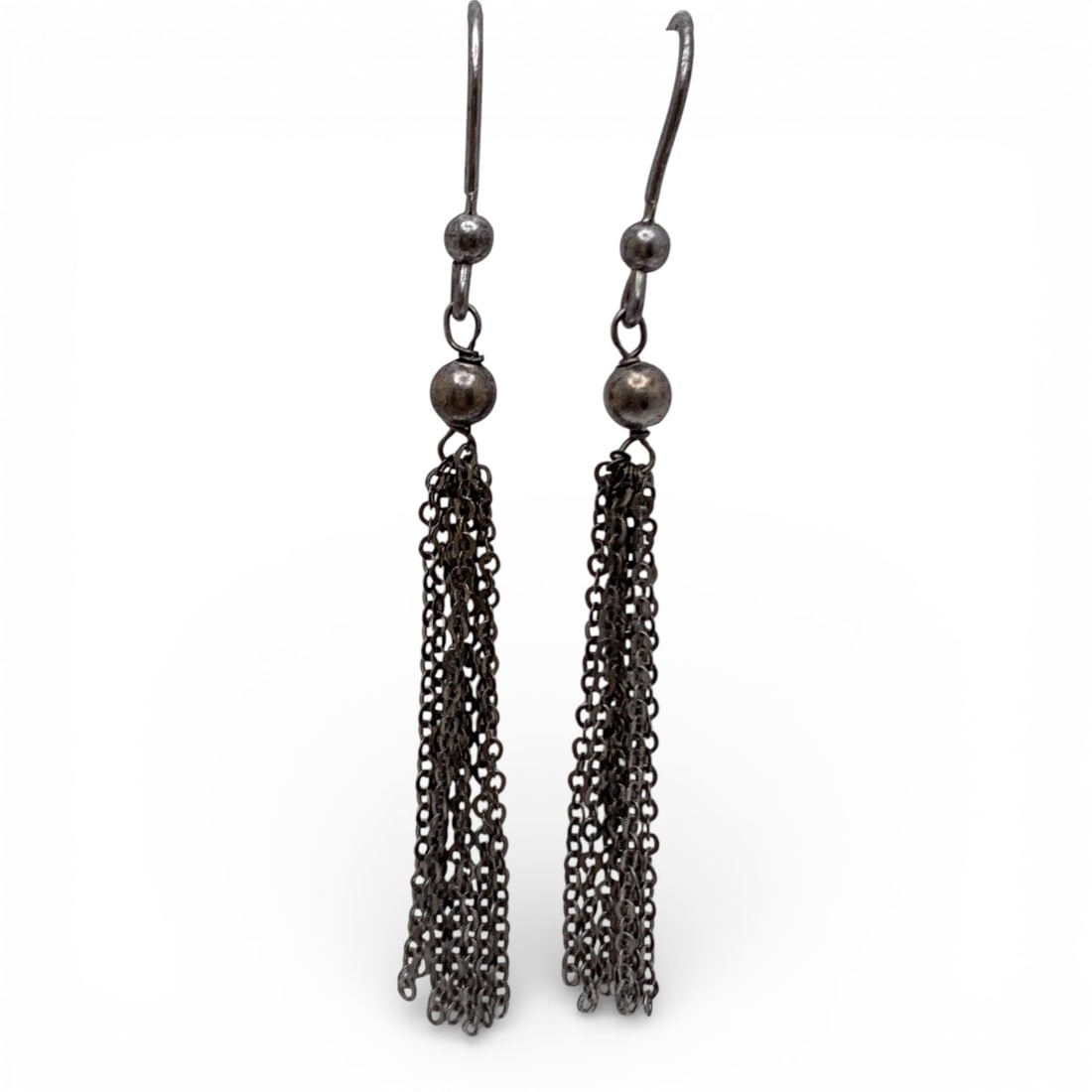 Pair Of Sterling Silver Dangle Earrings (1 of 3)