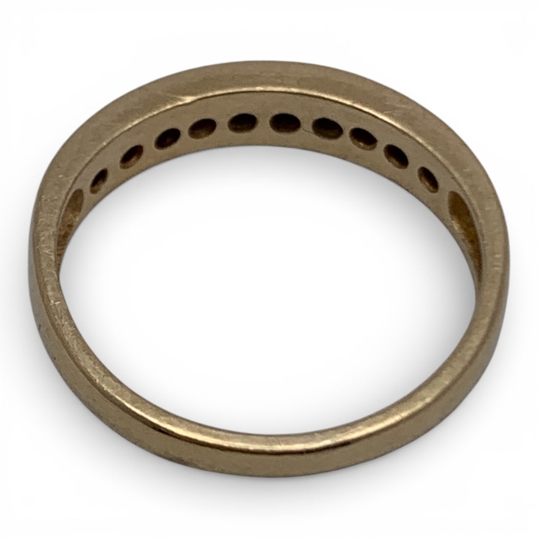 14k Yellow Gold Diamond & Ruby Ring - 2