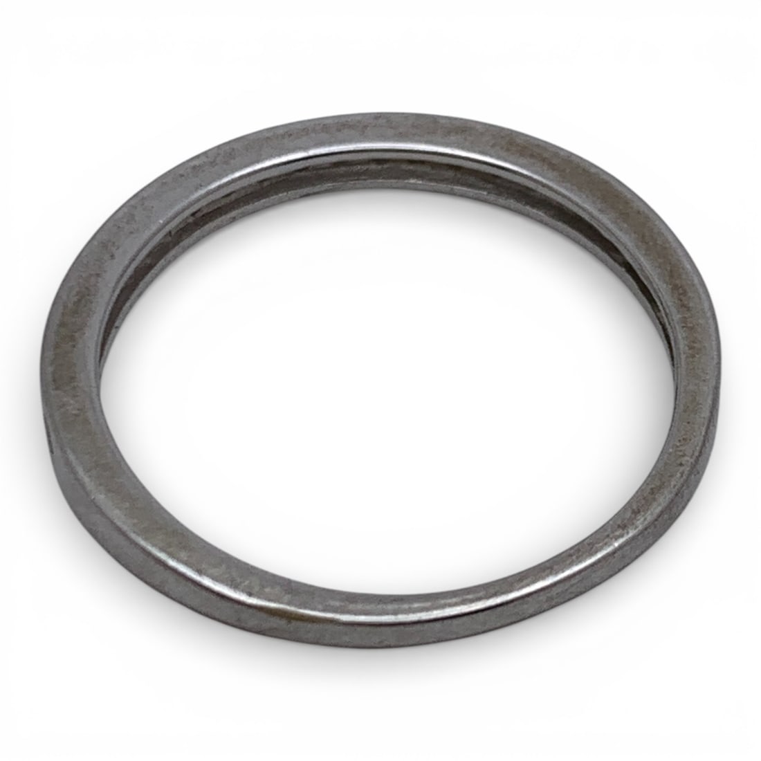 Sterling Silver Ring With Clear Stones - 2