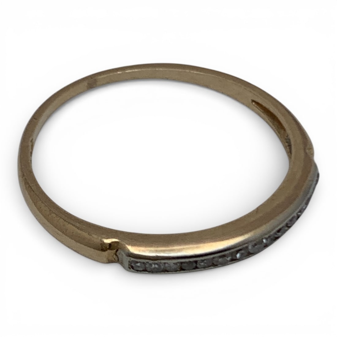 14k Yellow Gold & Diamond Ring - 4