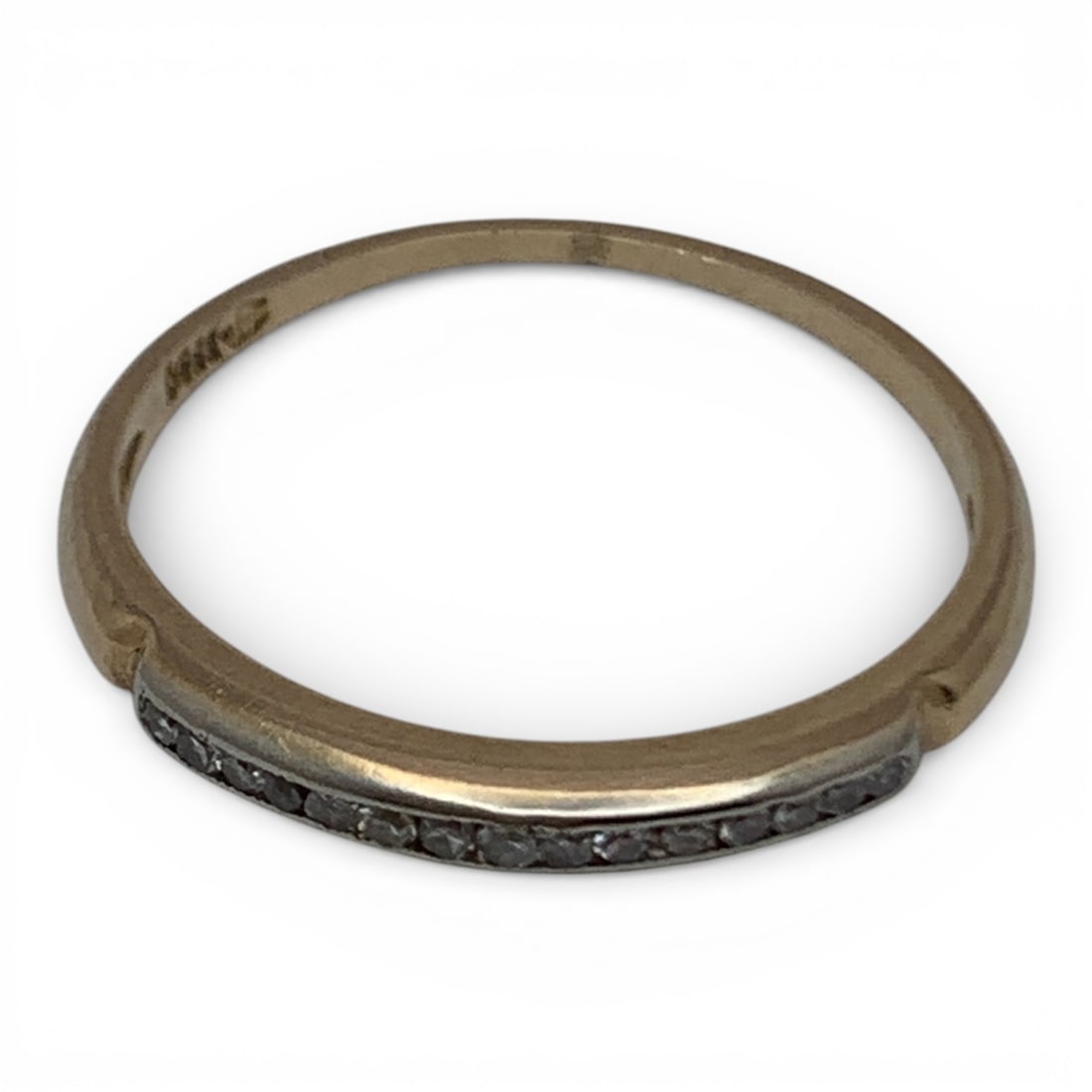 14k Yellow Gold & Diamond Ring - 5