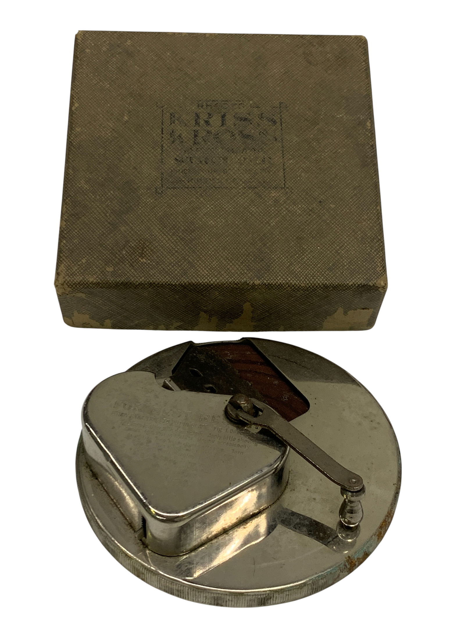 Vintage Rhodes Kriss Kross Strop: Rhodes Kriss Kross Strop - 4 3/8" Long Includes Box And Papers