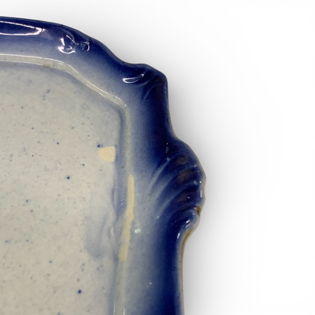 French Faience Covered Cheese Dish - 6