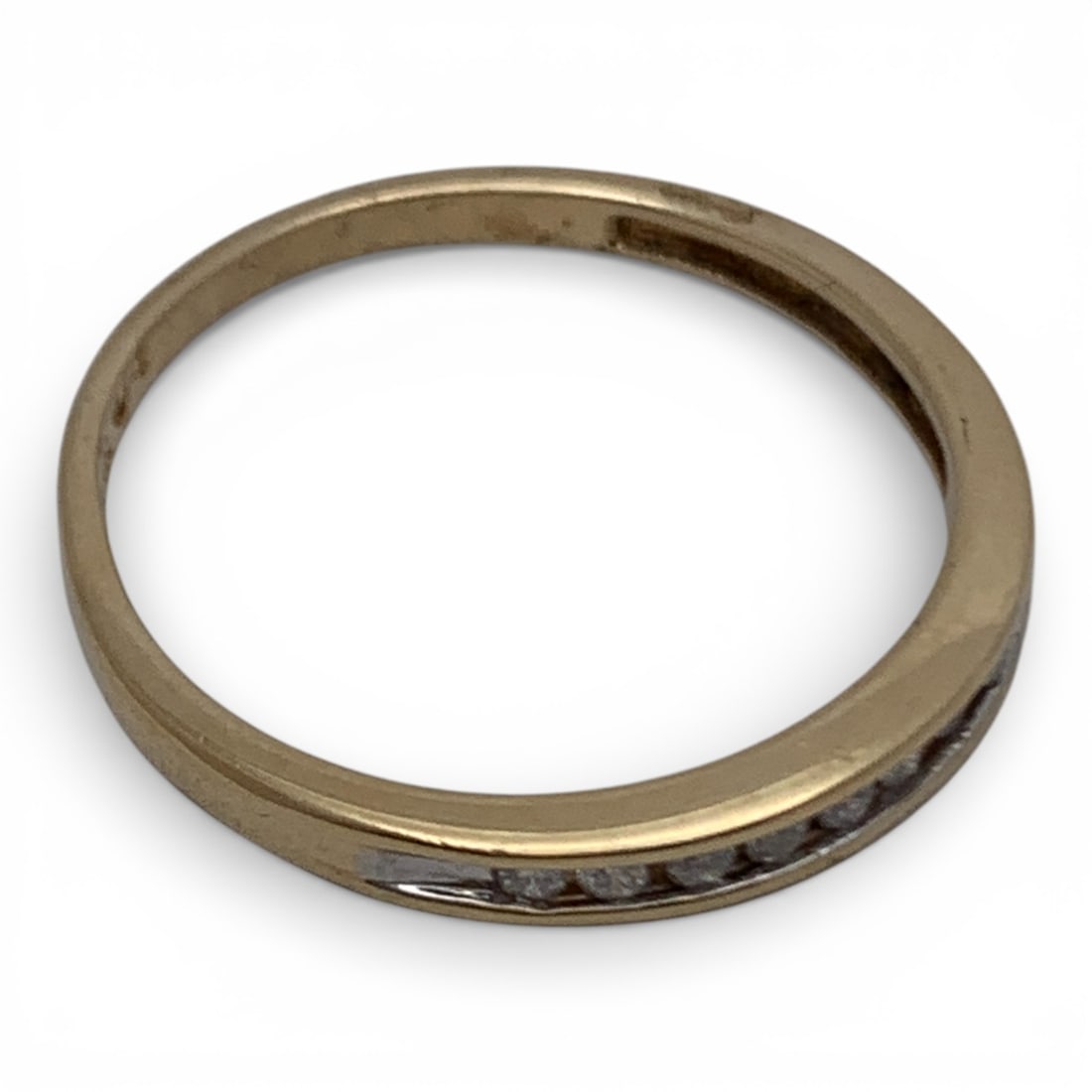 14k Yellow Gold & Diamond Ring - 4