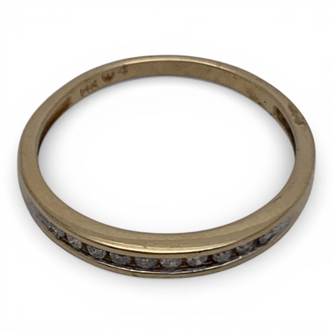 14k Yellow Gold & Diamond Ring - 5