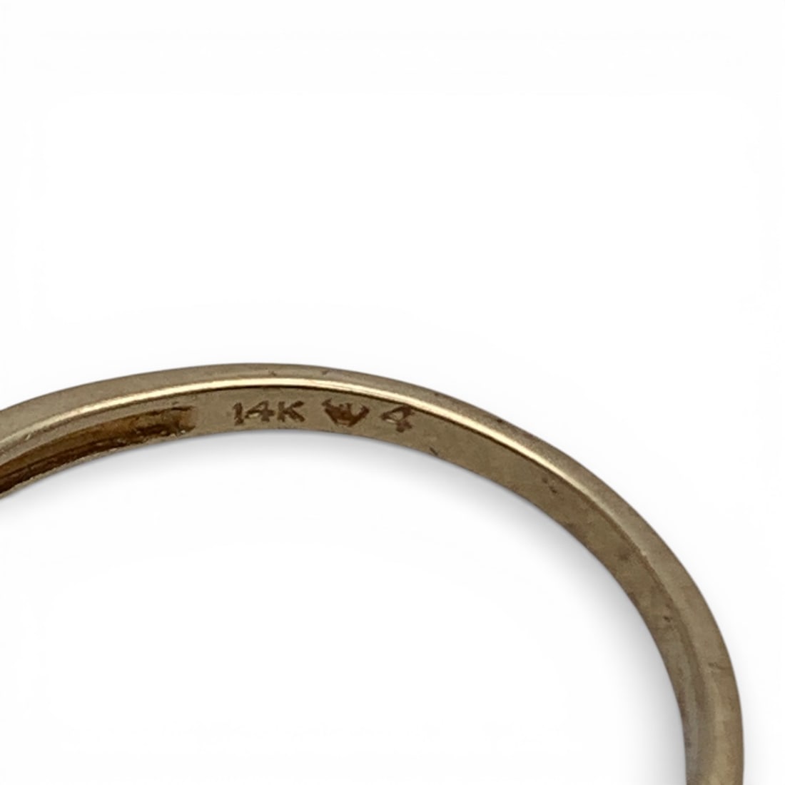 14k Yellow Gold & Diamond Ring - 6