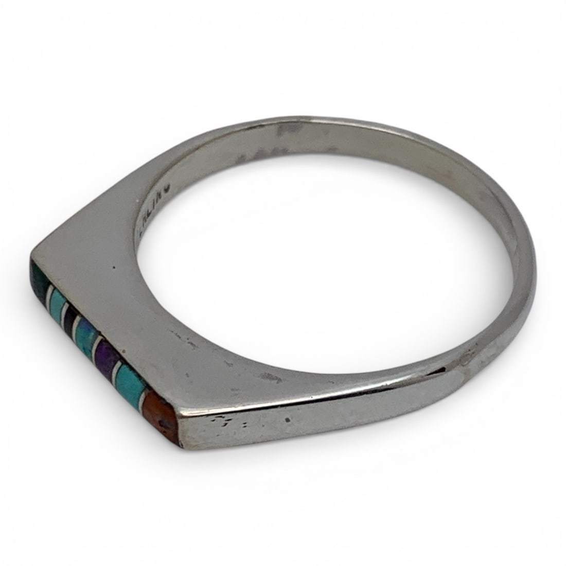 Sterling Silver Ring With Stones - 3